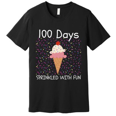100 Days Sprinkled With Fun 100th Day Of School 100 Days Of School 100 Days Premium T-Shirt