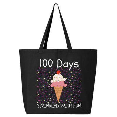 100 Days Sprinkled With Fun 100th Day Of School 100 Days Of School 100 Days 25L Jumbo Tote