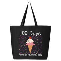 100 Days Sprinkled With Fun 100th Day Of School 100 Days Of School 100 Days 25L Jumbo Tote