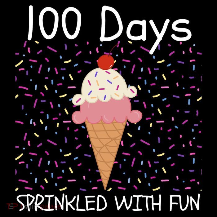 100 Days Sprinkled With Fun 100th Day Of School 100 Days Of School 100 Days Baby Bodysuit
