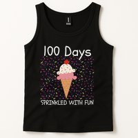 100 Days Sprinkled With Fun 100th Day Of School 100 Days Of School 100 Days Tank Top