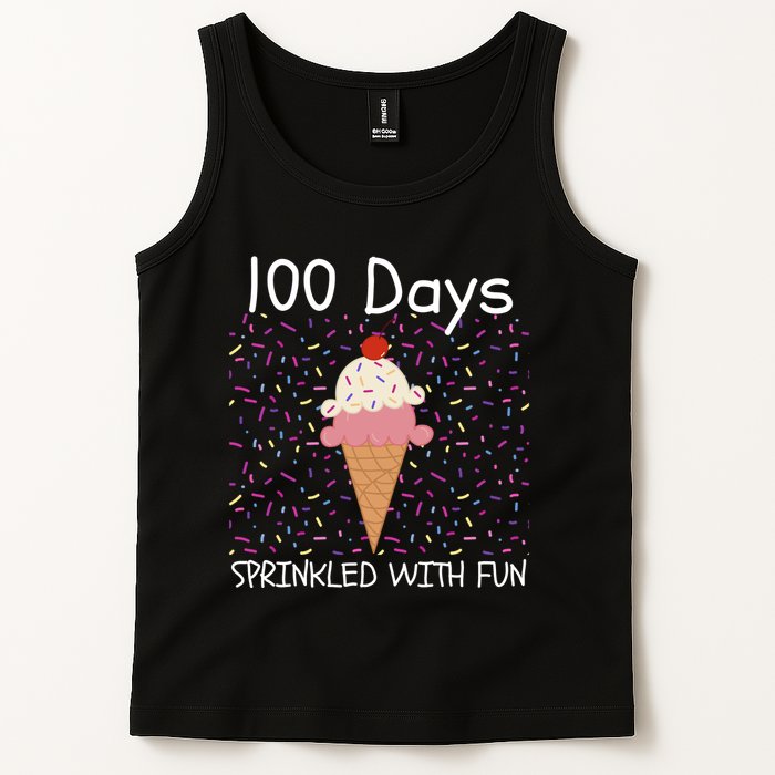 100 Days Sprinkled With Fun 100th Day Of School 100 Days Of School 100 Days Tank Top