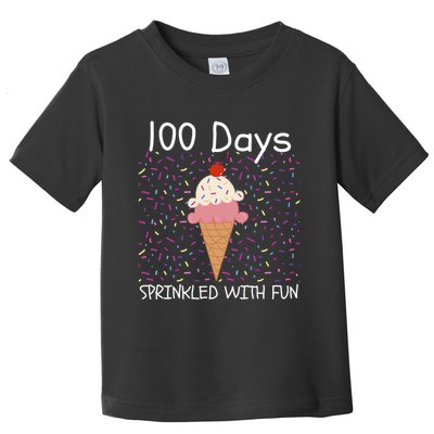 100 Days Sprinkled With Fun 100th Day Of School 100 Days Of School 100 Days Toddler T-Shirt