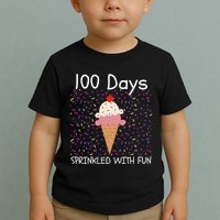 100 Days Sprinkled With Fun 100th Day Of School 100 Days Of School 100 Days Toddler T-Shirt