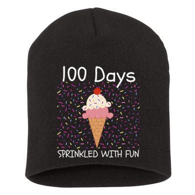 100 Days Sprinkled With Fun 100th Day Of School 100 Days Of School 100 Days Short Acrylic Beanie