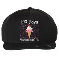 100 Days Sprinkled With Fun 100th Day Of School 100 Days Of School 100 Days Wool Snapback Cap
