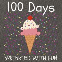 100 Days Sprinkled With Fun 100th Day Of School 100 Days Of School 100 Days Cotton Canvas Backpack