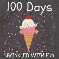 100 Days Sprinkled With Fun 100th Day Of School 100 Days Of School 100 Days Vector Backpack