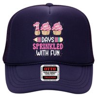 100 Days Sprinkled With Fun Cupcake 100th Day Of School Trucker Hat