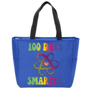 100 Days Smarter Meaningful Gift Zip Tote Bag