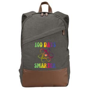 100 Days Smarter Meaningful Gift Cotton Canvas Backpack