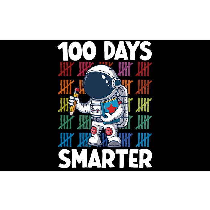 100 Days Smarter Space Astronaut 100th Day School Bumper Sticker