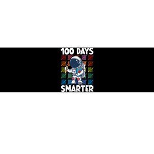 100 Days Smarter Space Astronaut 100th Day School Bumper Sticker