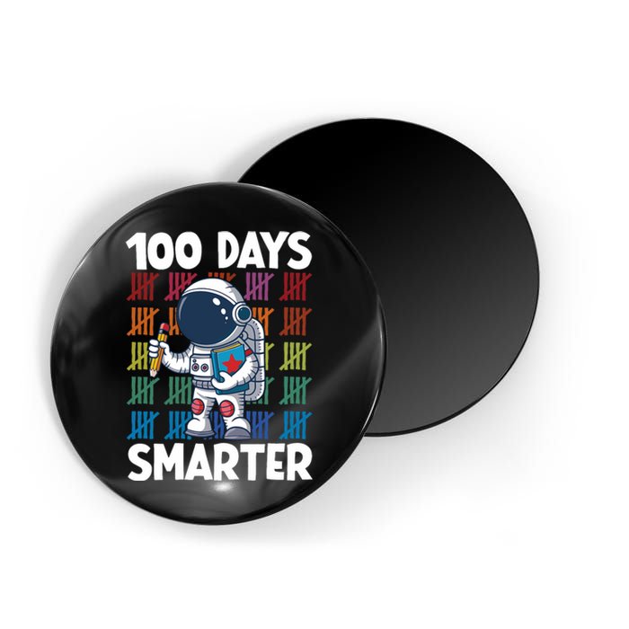 100 Days Smarter Space Astronaut 100th Day School Magnet