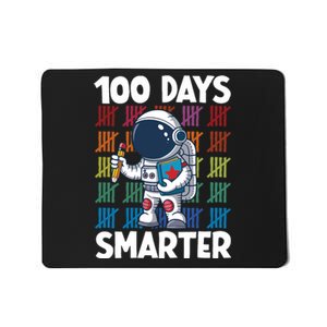 100 Days Smarter Space Astronaut 100th Day School Mousepad