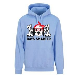 101 Days Smarter 101st Day School Dalmatian Dog Teacher Unisex Surf Hoodie