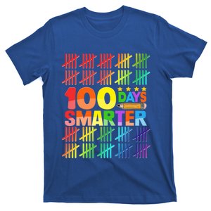 100 Days Smarter Teacher Or Student 100th Day Of School Cute Gift T-Shirt