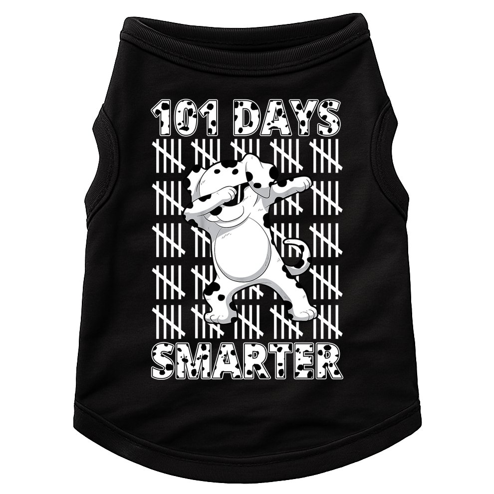 101 Days Smarter Dabbing Dalmatian Dog Doggie Tank