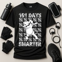 101 Days Smarter Dabbing Dalmatian Dog Performance Shirt