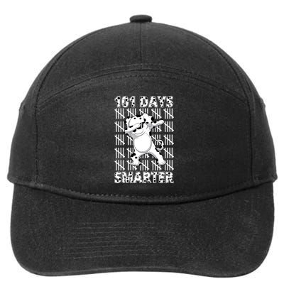 101 Days Smarter Dabbing Dalmatian Dog 7-Panel Snapback Hat