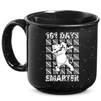 101 Days Smarter Dabbing Dalmatian Dog 15oz Campfire Ceramic Mug