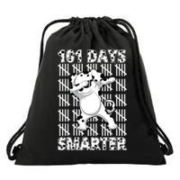 101 Days Smarter Dabbing Dalmatian Dog Drawstring Bag