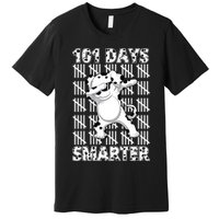 101 Days Smarter Dabbing Dalmatian Dog Premium T-Shirt