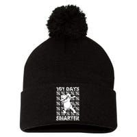 101 Days Smarter Dabbing Dalmatian Dog Pom Pom 12in Knit Beanie