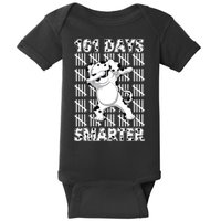 101 Days Smarter Dabbing Dalmatian Dog Baby Bodysuit
