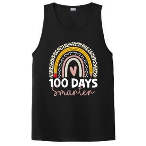 100 Days Smarter Teacher Rainbow 100th Day Of School PosiCharge Competitor Tank