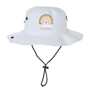 100 Days Smarter Teacher Rainbow 100th Day Of School Legacy Cool Fit Booney Bucket Hat