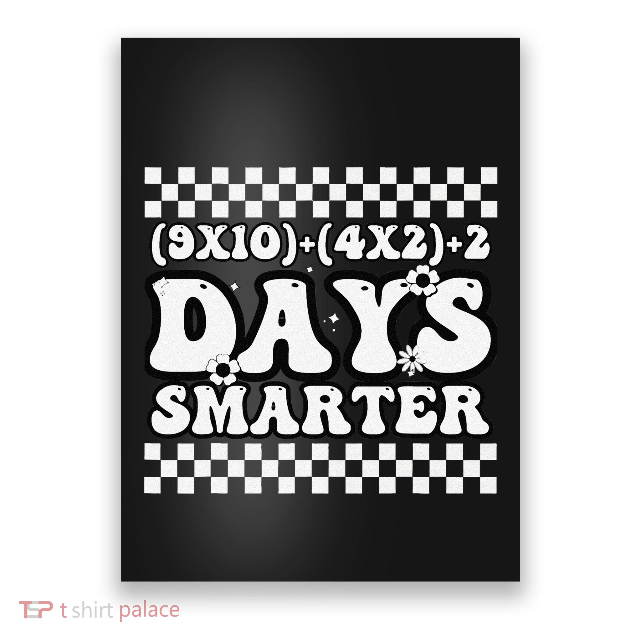 100 Days Smarter Math Equation 100 Days Of School Funny Poster