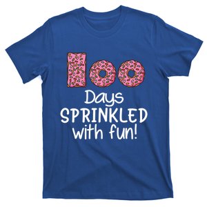 100 Days Sprinkled Fun Donuts 100th Day Of School Gift T-Shirt