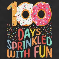 100 Days Sprinkled With Fun Cupcake 100th Day Of School Cool Comfort Performance Bucket Hat