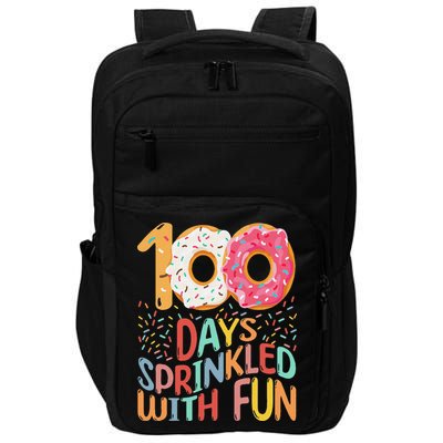 100 Days Sprinkled With Fun Cupcake 100th Day Of School Impact Tech Backpack