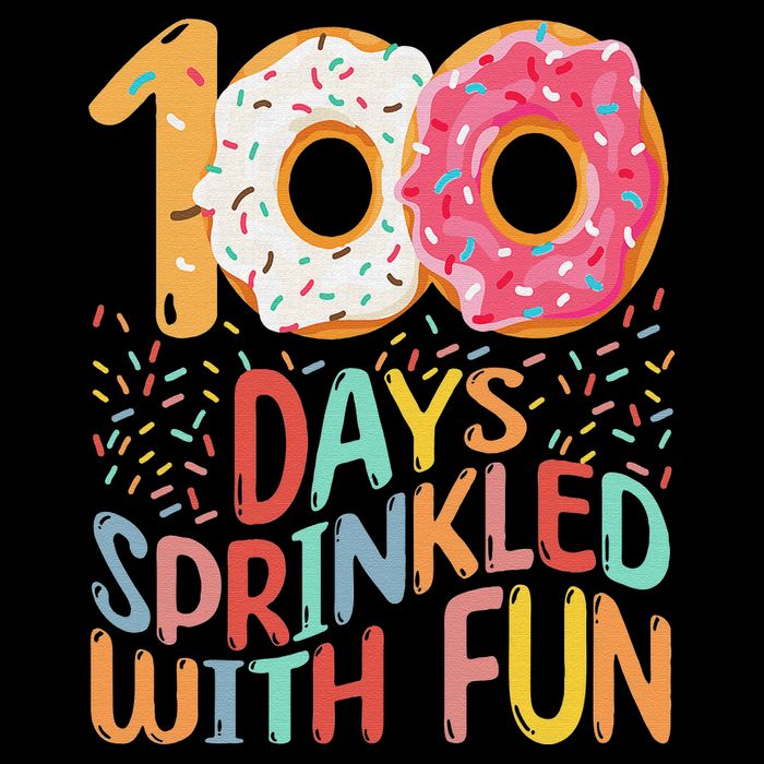 100 Days Sprinkled With Fun Cupcake 100th Day Of School Button