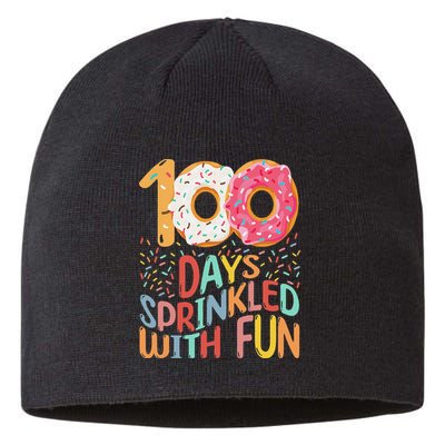 100 Days Sprinkled With Fun Cupcake 100th Day Of School Sustainable Beanie