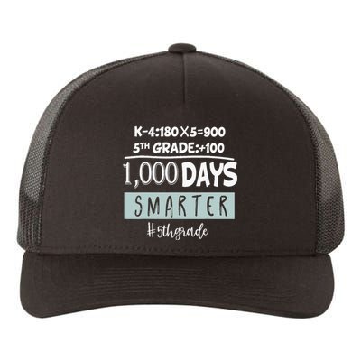 1000 days smarter - Fifth Grade Student Teacher gift Yupoong Adult 5-Panel Trucker Hat