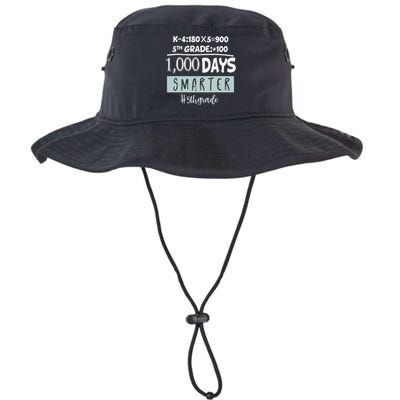 1000 days smarter - Fifth Grade Student Teacher gift Legacy Cool Fit Booney Bucket Hat