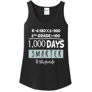 1000 days smarter - Fifth Grade Student Teacher gift Ladies Essential Tank