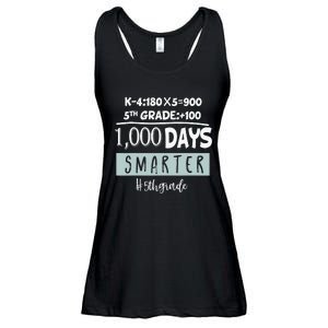 1000 days smarter - Fifth Grade Student Teacher gift Ladies Essential Flowy Tank