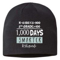 1000 days smarter - Fifth Grade Student Teacher gift Sustainable Beanie