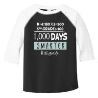 1000 days smarter - Fifth Grade Student Teacher gift Toddler Fine Jersey T-Shirt