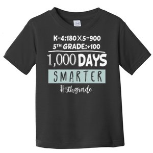 1000 days smarter - Fifth Grade Student Teacher gift Toddler T-Shirt