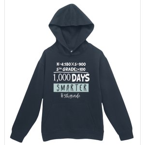 1000 days smarter - Fifth Grade Student Teacher gift Urban Pullover Hoodie