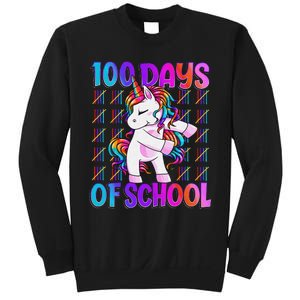 100 Days Smarter Unicorn 100 Days Of School 100th Day Sweatshirt