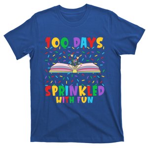 100 Days Sprinkled With Fun 100 Days Of School Book Graphic Gift T-Shirt