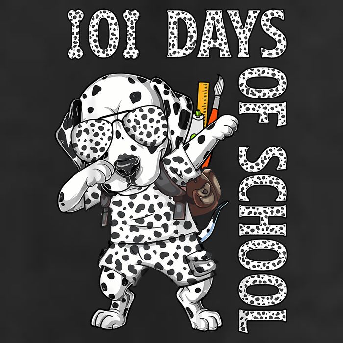 101 Days School Dabbing Dalmatian Dog Teachers 11oz C Handle Ceramic Mug
