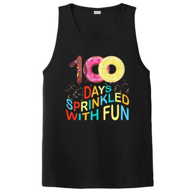 100 Days Sprinkled With Fun 100 Days Of School Kindergarten Great Gift PosiCharge Competitor Tank