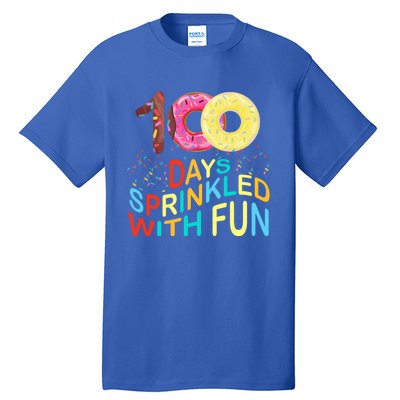 100 Days Sprinkled With Fun 100 Days Of School Kindergarten Great Gift Tall T-Shirt